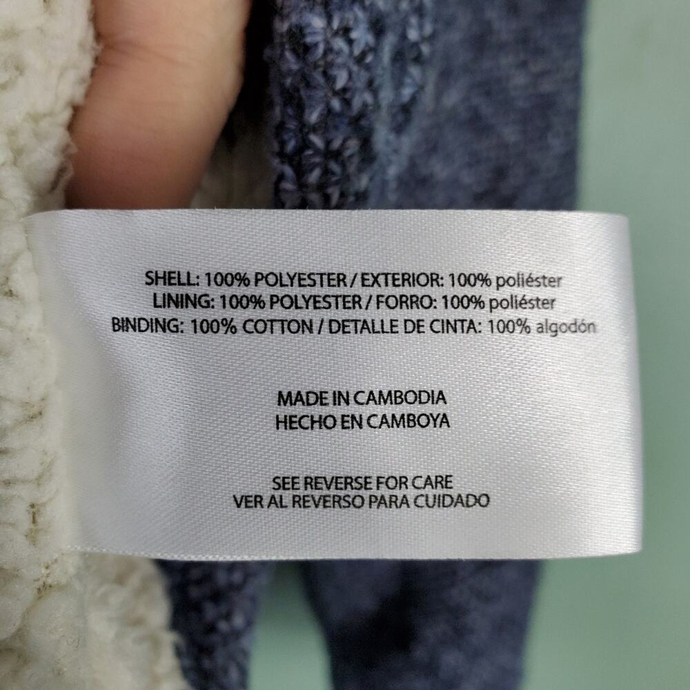 Orvis Brighton Quarter Zip Sherpa Lined Sweater Jacket Size Large - Picture 6 of 7